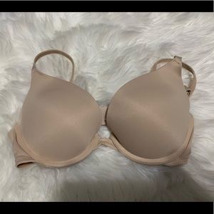 Victoria’s Secret PINK Wear Everywhere Nude/Beige Push-up Bra 32B